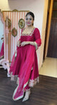 Prachi's' PINK Havy Vichitra Royal Elegant Suit Set