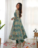 PURE SOFT ORGANZA ANARKALI SUIT SET WITH FULLY STITCHED DKB-266