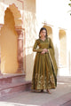 PREMIUM READYMADE GOWN WITH DUPATTA SET-LC-1091