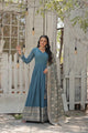 NEW CLASS GOWN-WITH-DUPATTA COLLECTIONS LW-9184